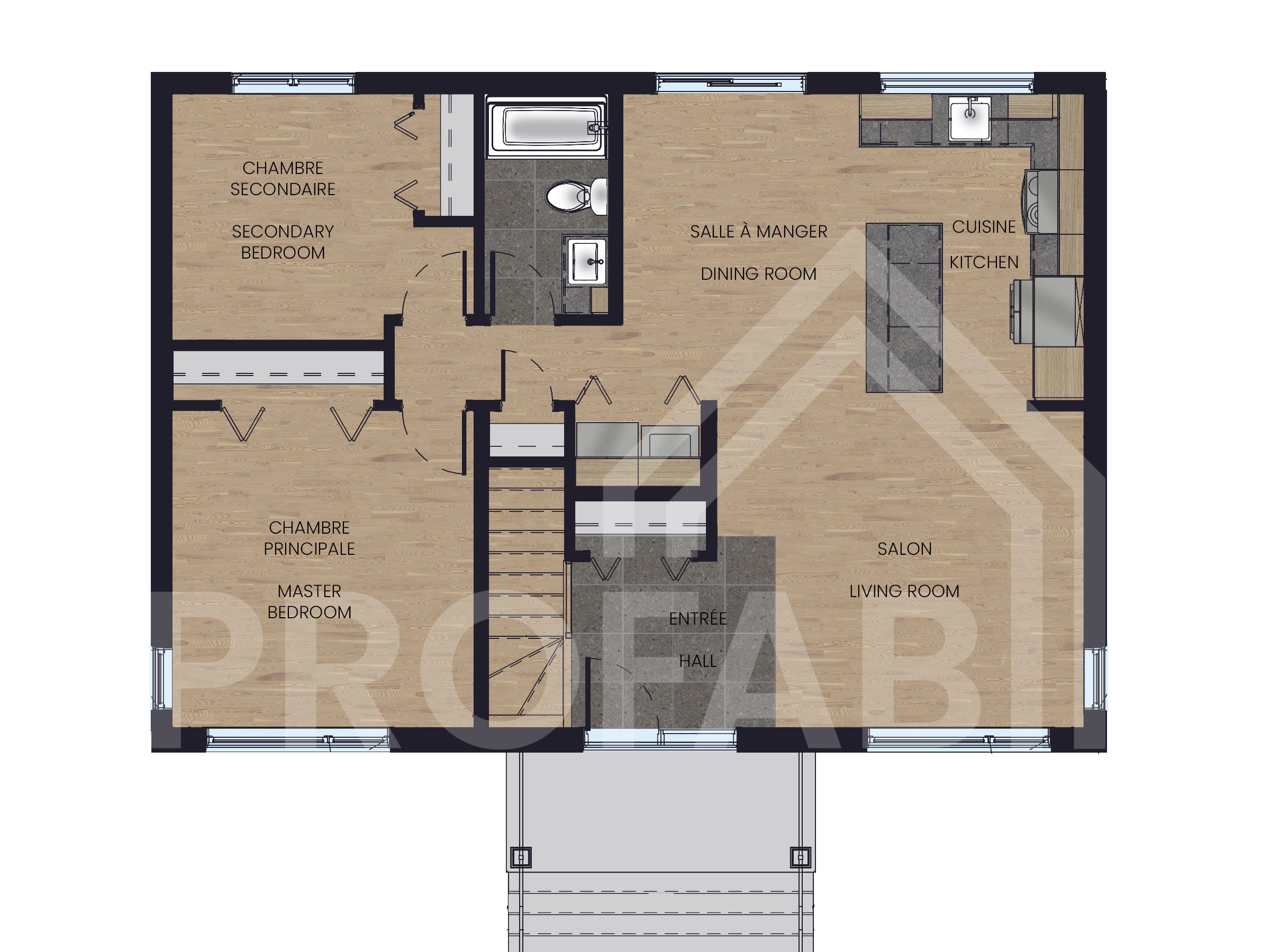 Brockton floor plan