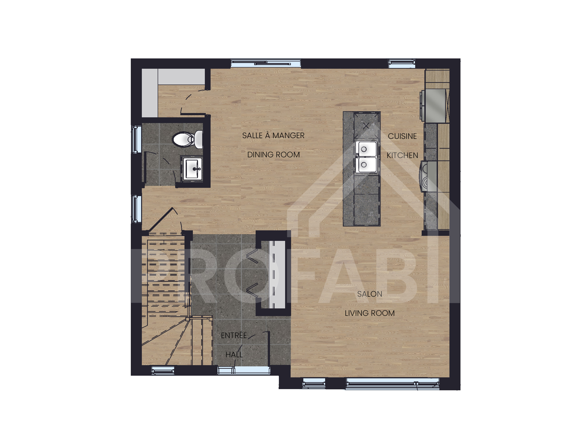 Luxura Ground Floor (RDC)